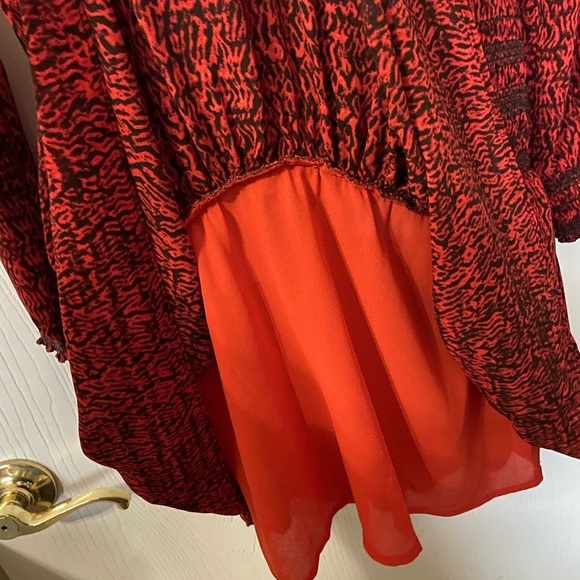 Michael Kors dress black/red size S EUC - Picture 3 of 7